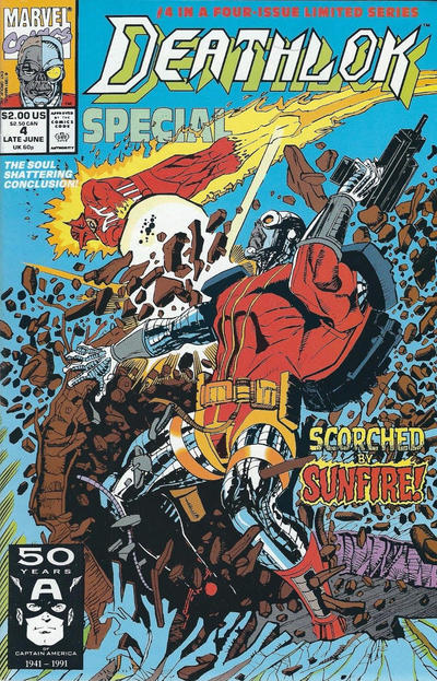 Deathlok Special #4 Direct ed. - back issue - $3.00