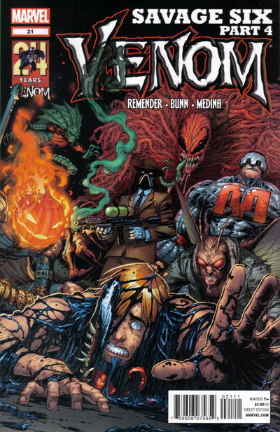 Venom #21 - back issue - $8.00