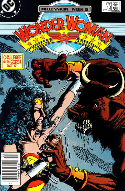 Wonder Woman #13 Newsstand ed. - back issue - $4.00