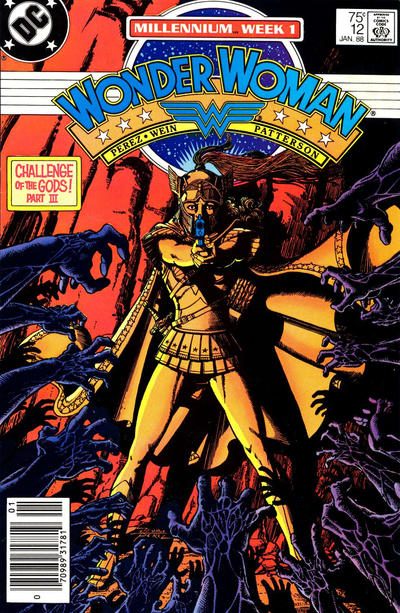 Wonder Woman #12 Newsstand ed. - back issue - $4.00