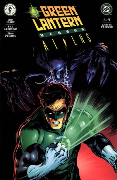 Green Lantern vs. Aliens #1 - back issue - $5.00