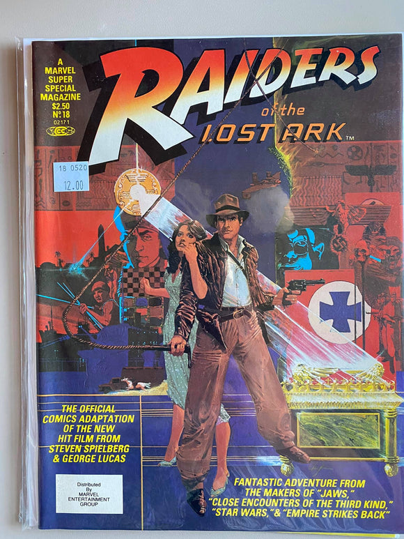 Raiders of the Lost Ark Marvel Super Special Magazine