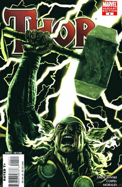 Thor 2007 #4 Cover B - back issue - $4.00