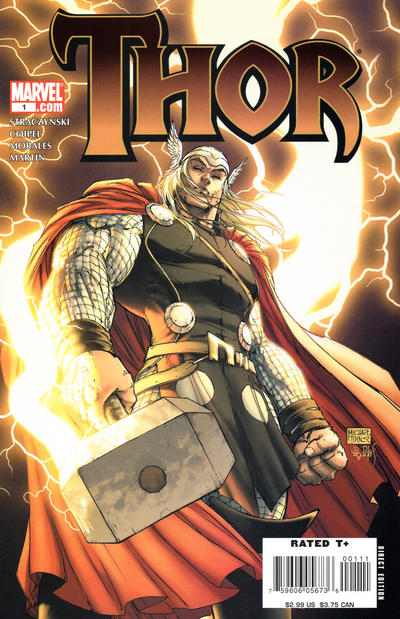 Thor 2007 #1 Cover B - back issue - $4.00