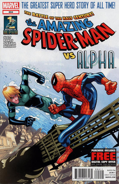 The Amazing Spider-Man #694 - back issue - $7.00