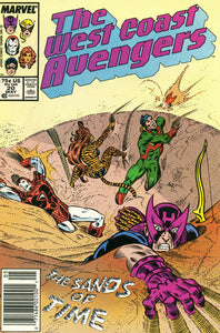 West Coast Avengers #20 Newsstand ed. - back issue - $3.00