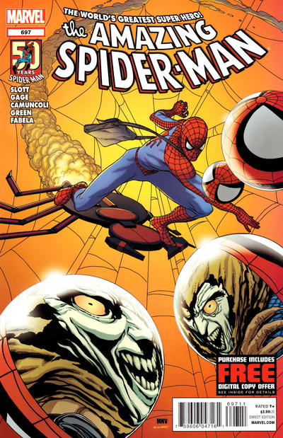 The Amazing Spider-Man #697 - back issue - $4.00