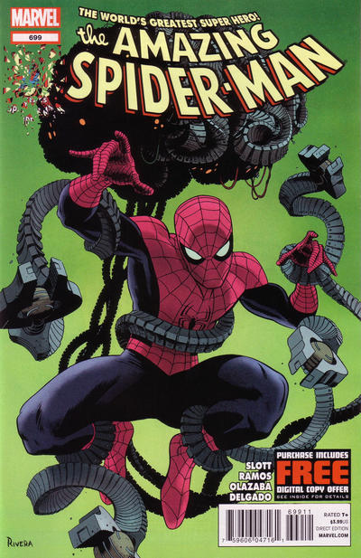 The Amazing Spider-Man #699 Direct Edition - back issue - $8.00