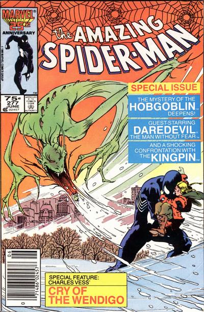 The Amazing Spider-Man #277 Newsstand ed. - back issue - $9.00