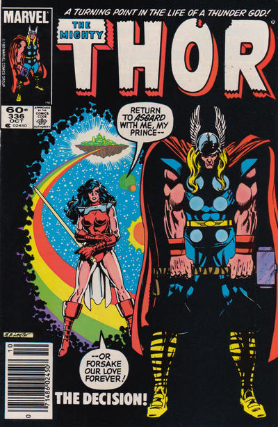 Thor #336 Newsstand ed. - back issue - $5.00