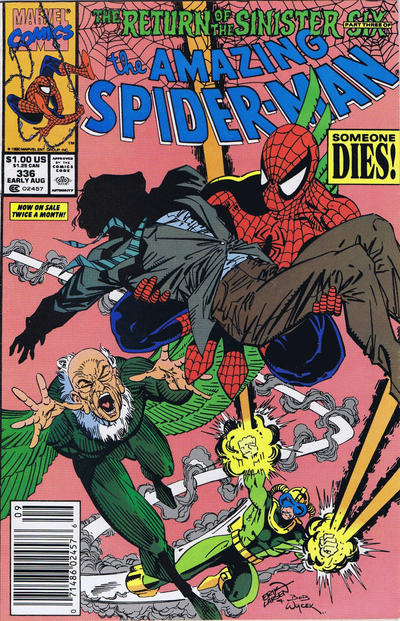 The Amazing Spider-Man #336 Newsstand ed. - back issue - $3.00