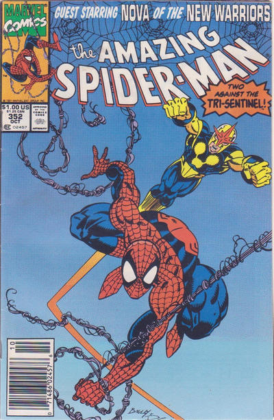 The Amazing Spider-Man #352 Newsstand ed. - reader copy - $3.00