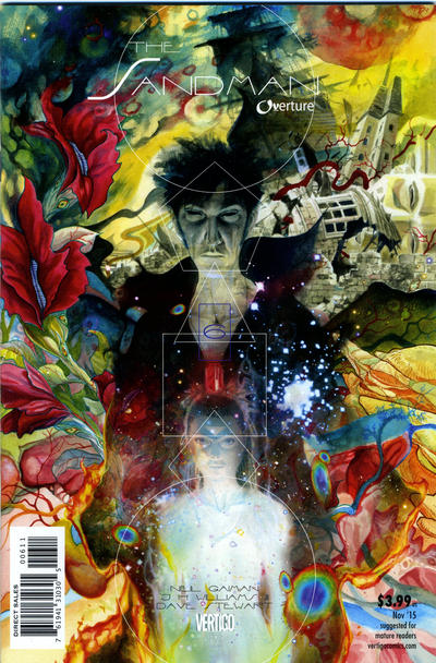 The Sandman: Overture #6 J. H. Williams Cover - back issue - $4.00