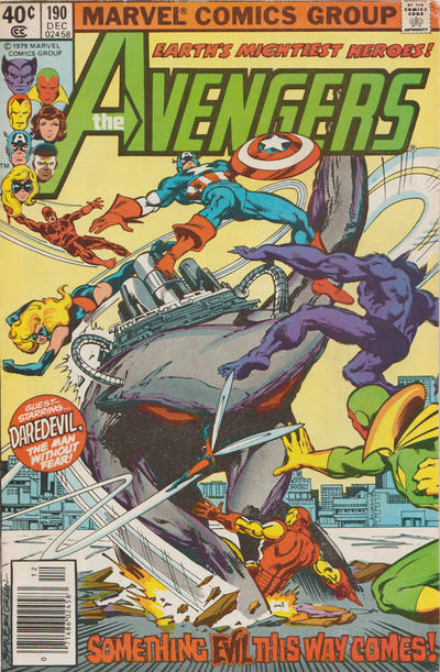 The Avengers 1963 #190 Newsstand ed. - reader copy - $3.00