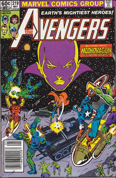 The Avengers #219 Newsstand ed. - reader copy - $4.00