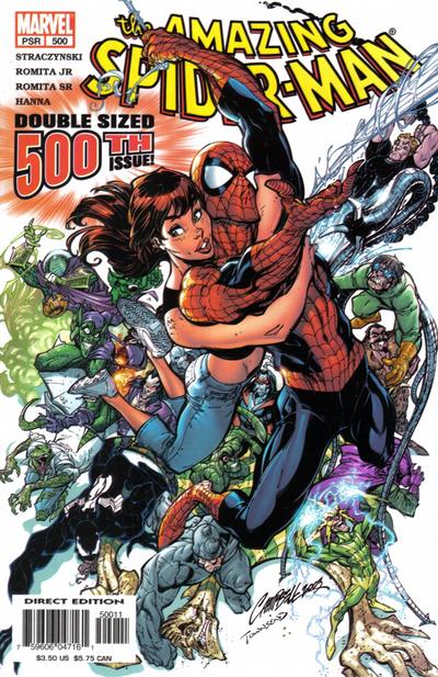 The Amazing Spider-Man #500 Direct Edition - back issue - $12.00