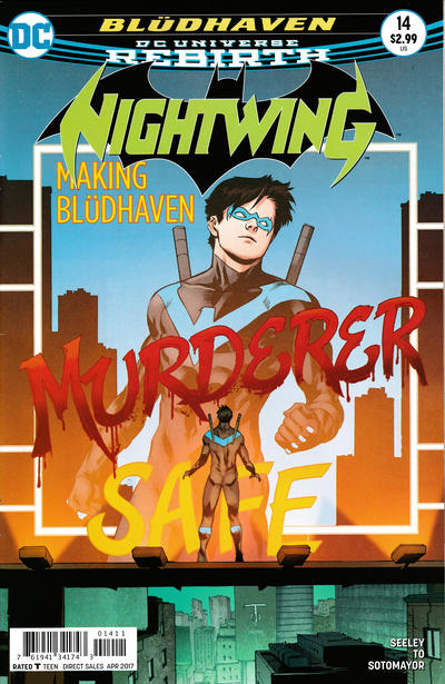 Nightwing 2016 #14 Marcus To Cover - back issue - $2.99