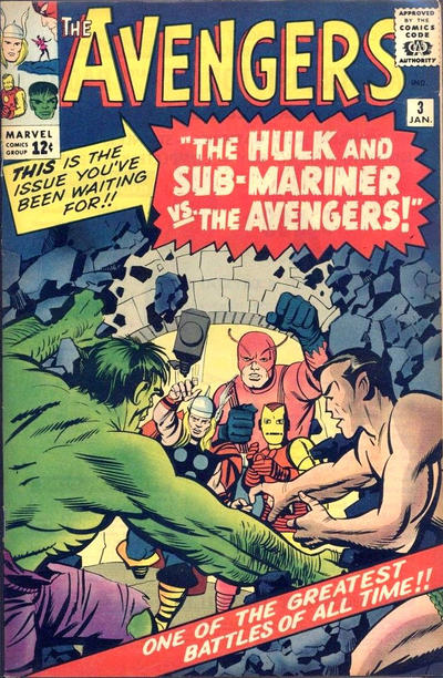 The Avengers 1963 #3 Regular Edition - 3.5 - $125.00