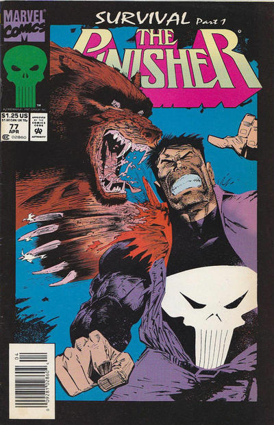 The Punisher 1987 #77 Newsstand ed. - back issue - $3.00