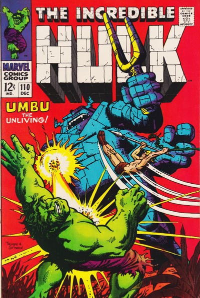 The Incredible Hulk 1968 #110 - back issue - $16.00
