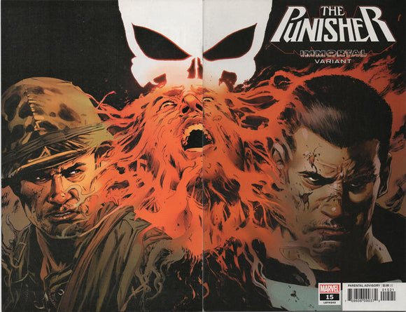 The Punisher 2018 #15 243 Immortal Variant - Butch Guice Cover - back issue - $4.00