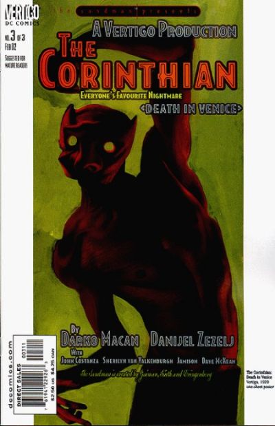 The Sandman Presents: The Corinthian 2001 #3 - back issue - $4.00