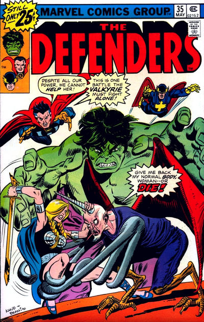 The Defenders #35 25? - back issue - $5.00