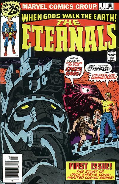 The Eternals 1976 #1 25? - back issue - $18.00