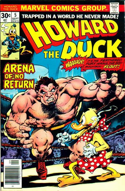 Howard the Duck 1976 #5 Regular Edition - back issue - $6.00
