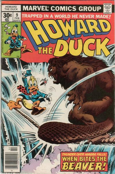 Howard the Duck #9 Regular Edition - back issue - $5.00