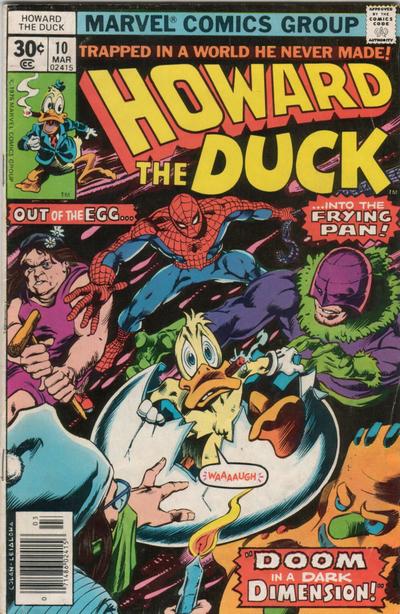 Howard the Duck #10 Regular Edition - back issue - $5.00