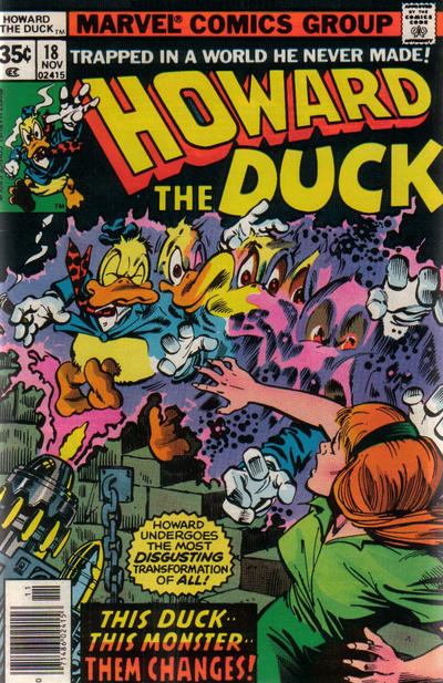 Howard the Duck #18 Regular Edition - back issue - $4.00