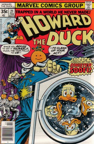 Howard the Duck #21 Regular Edition - back issue - $4.00