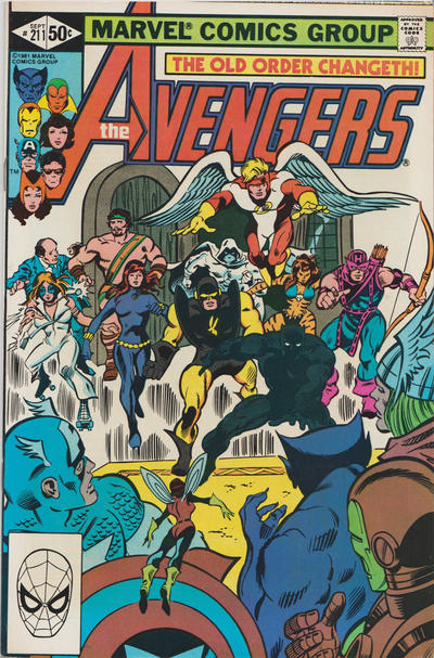 The Avengers #211 Direct ed. - back issue - $5.00