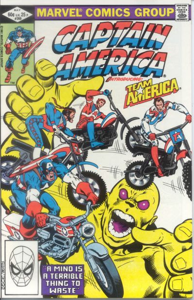 Captain America #269 Direct ed. - back issue - $5.00