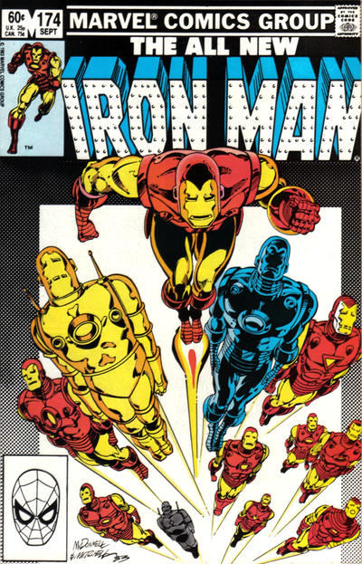 Iron Man #174 Direct ed. - back issue - $6.00