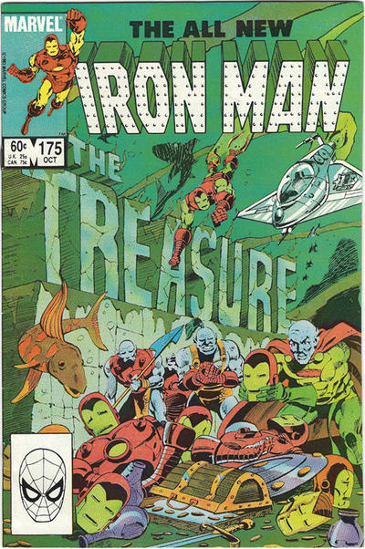 Iron Man #175 Direct ed. - back issue - $6.00