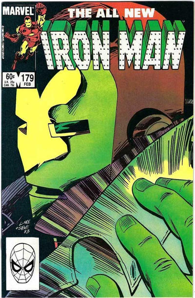 Iron Man #179 Direct ed. - back issue - $6.00