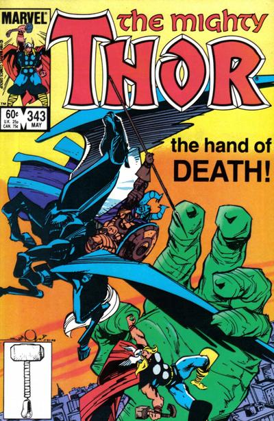 Thor #343 Direct ed. - back issue - $4.00