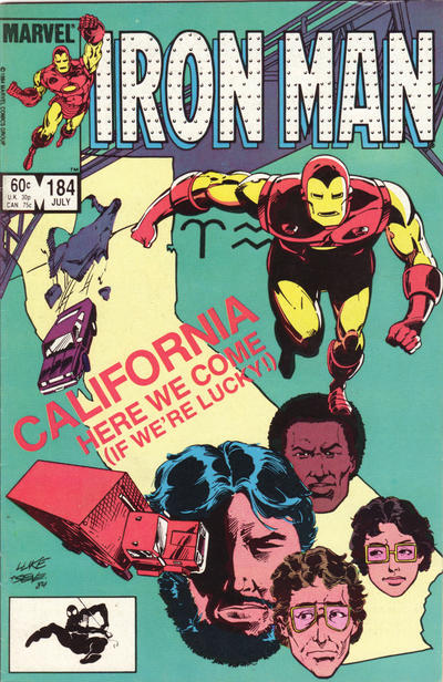 Iron Man #184 Direct ed. - back issue - $6.00