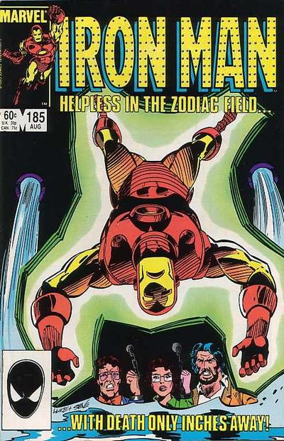 Iron Man #185 Direct ed. - back issue - $6.00
