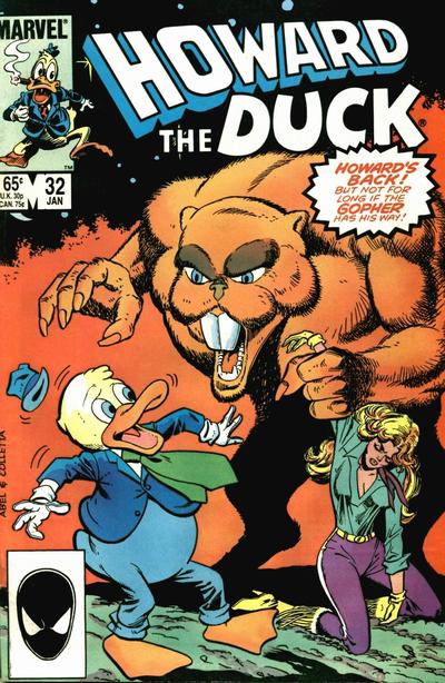 Howard the Duck #32 Direct ed. - back issue - $4.00