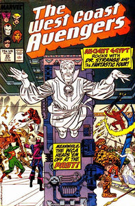 West Coast Avengers #22 - back issue - $3.00