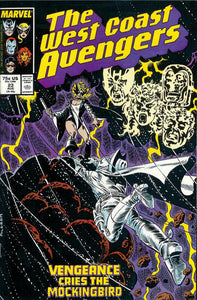 West Coast Avengers #23 - back issue - $3.00