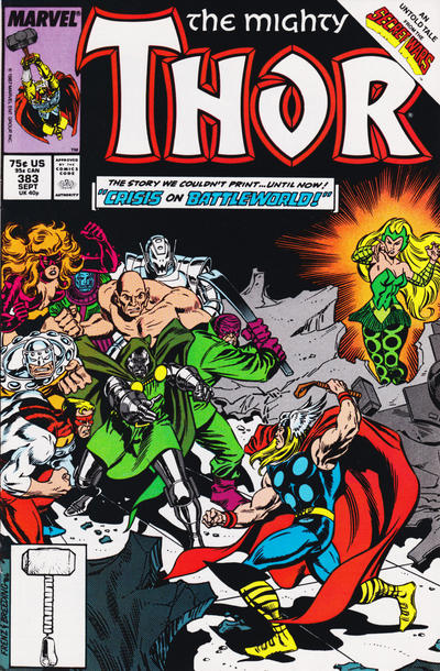 Thor #383 Direct ed. - back issue - $5.00