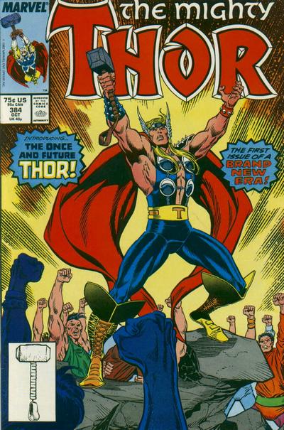 Thor #384 Direct ed. - back issue - $7.00