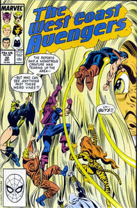 West Coast Avengers #32 Direct ed. - back issue - $3.00