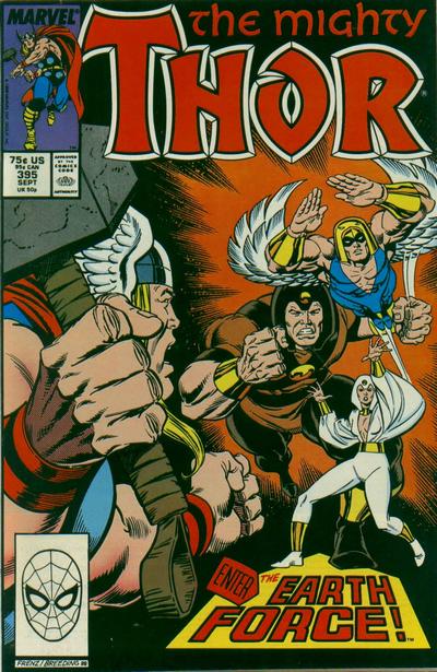 Thor #395 Direct ed. - back issue - $3.00