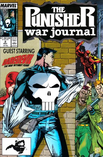 The Punisher War Journal 1988 #2 - back issue - $5.00