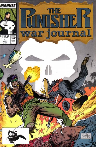 The Punisher War Journal 1988 #4 - back issue - $4.00